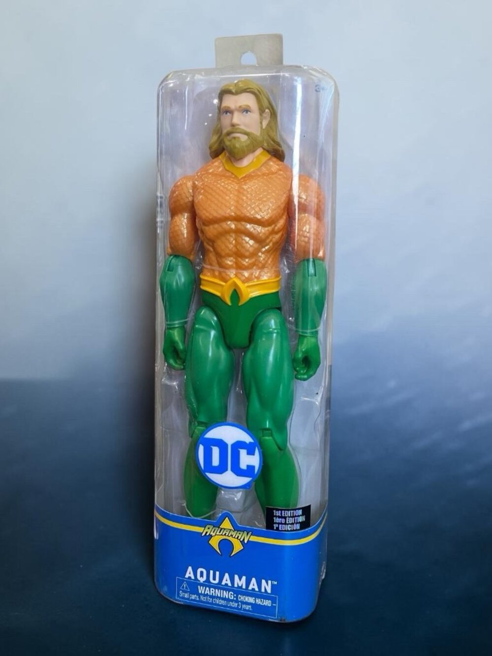 DC COMICS : AQUAMAN 12 inch Action Figure 1st Edition NEW!